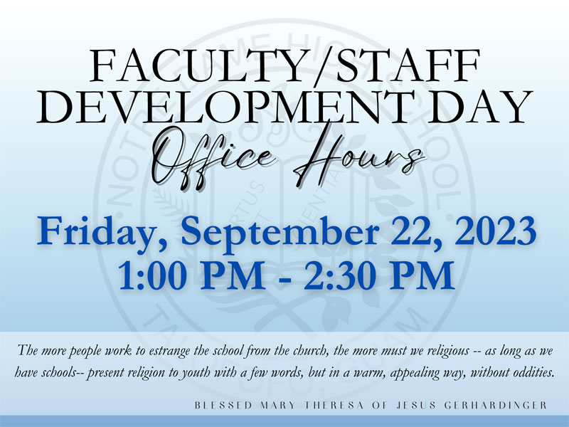 Faculty / Staff Development Day